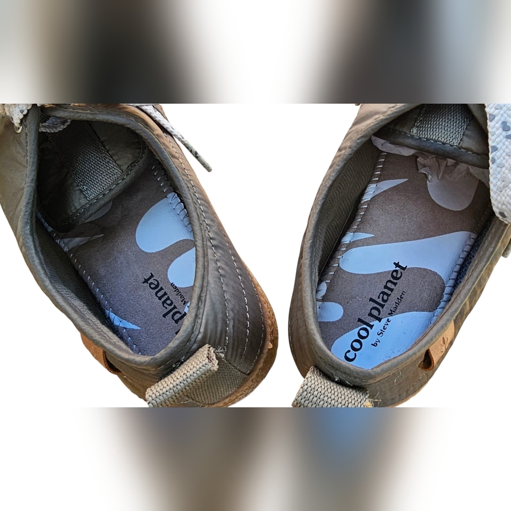 Cool Planet by Steve Madden Shoes Sneakers Chunky Sole & Puffer Recycled Fabric - Picture 5 of 12